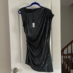 BCBG MaxAzria Asymmetrical Tunic Top